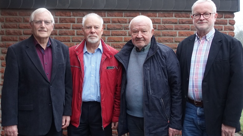 Das Team der SU-Straelen von links nach rechts: Peter Linßen (Teamsprecher), Helmut Röhr, Walter Thomas, Christoph Andreas.